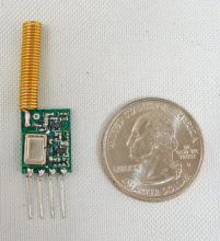 418MHz RF Transmitter Module w/Antenna