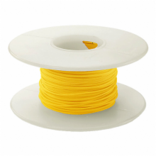 1000' 30 AWG Wire Wrapping Wire - Yellow