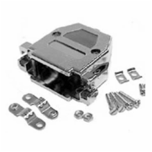 Chromated Plastic Hoods for 15 Pin D-Sub Connectors