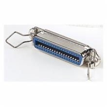 Discontinued - Centronics Panel Mount Socket, 50 Contacts, Solder Style