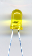 5mm Yellow Super Bright LED