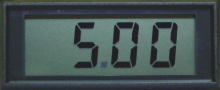 5V Version, C+C Miniature LCD Digital Panel Meter
