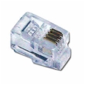 4 Position/4 Conductor Modular Plug