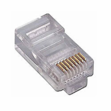 8 Position/8 Conductor Modular Plug
