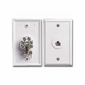 8P8C 1J WALL PL PHONE JACK