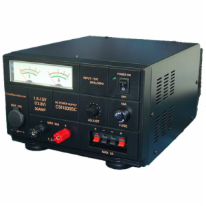 1.5V-15V ADJ/30 AMP BENCH POWER SUPPLY