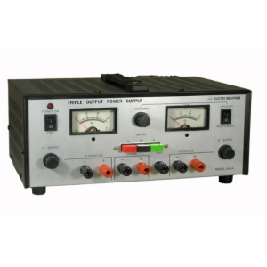 TRIPLE OUTPUT DC BENCH POWER SUPPLY