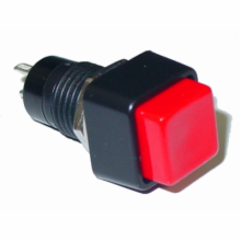 RoHS Compliant Pushbutton Switch OFF-ON Red