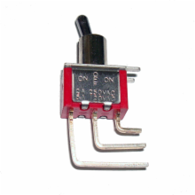T80-T Series PC Mount Toggle Switch - ON OFF ON