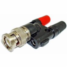 BNC Male to Dual Binding Posts