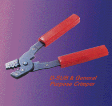 7-1/4'' D-Sub Crimping Tool