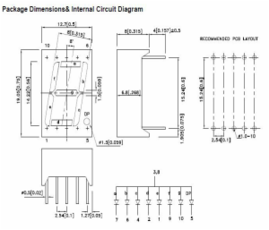C.A. 7MM RED DISPLAY (MAN72A)