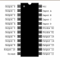 74HC154N  =  4-to-16 Line  Decoder