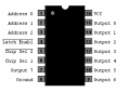74HC237N  =  1-of-8 Decoder Demultiplexer Latch Ins