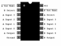 74HC253N - Dual 4-In Data Sel Multiplexer 3-State