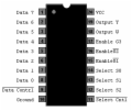 74HC354N  -  8-In Multiplexer 3-State