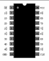 74HC533N - Octal D Transparent Latch 3-State Inverted Output