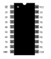 74HC573N - Octal D Transparent  Latch 3-State