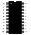 74HC574N - Octal D Flip-Flop  3-State