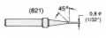 1/32'' 45&deg; Chisel Tip