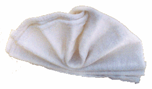 CLEAN ROOM COTTON WIPES 9X9IN