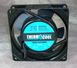 AC FAN, 92 X 92 X25MM MM, SLEE