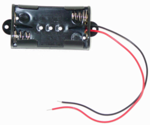 2AA BATTERY HOLDER W/LEADS