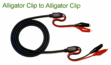 Alligator Clip to Alligator Clip Cable Assembly
