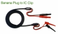 Banana Plug to IC Clip Cable Assembly