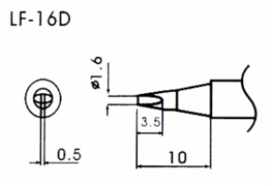 1.6MM BEVELED LEAD-FREE SOLDER