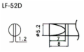 5.2mm Bevel Type Lead-Free Solder Tip/Element