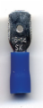 Blue #6 14-16awg Insulated Crimp-On 