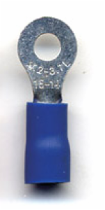 RING TERMINALS(BLUE#6)100P/BAG