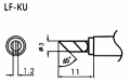 3mm Blade Type Lead-Free Solder Tip/Element