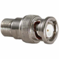 BNC Male To `F' Type Female Adapter