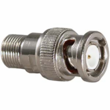 BNC Male To `F' Type Female Adapter