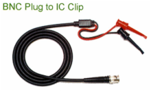 BNC to IC Clip Cable Assembly