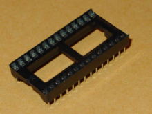 Solder Tail Low Profile Dual Wipe: 28 Pins.