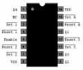 CD4044 - Quad NAND R-S Latch