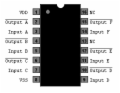 CD4049 - Hex Buffer, Inverter