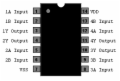 CD4070 - Quad XOR Gate