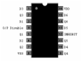 CD4502 - Strobed Hex Buffer, Inverter