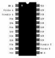 CD4508 - Dual 4-Bit Latch