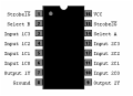 CD4539 - Dual 4 Channel Data Select Multiplexer