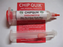 No Clean Water Washable Tack Flux For Lead and Lead-Free Rework 10cc Syringe