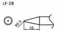 2mm Conical Type Lead-Free Solder Tip/Element