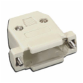 Plastic Hood for 15 Pin D-Sub Connector