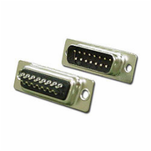 15 Pin Male D-Sub Connector