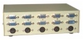 DB15 HD/DB9/5 Pin DIN 4 Way Switch Box