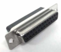 25 Pin Female D-Sub Crimp Connector